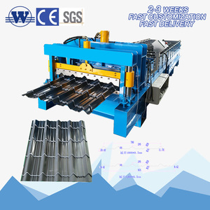 Máquina de Fabricación de Láminas para Techos de Alta Precisión Ibr, Máquina de Conformado de Rollos Metálicos, Máquina de Conformado de Rollos de Tejas Corrugadas de Acero - Product Image 1