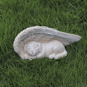 Wholesale Wholesale Modern Eco-Friendly Biodegradable Resinous Handmade Pet Wing Memorial <b>Urn</b> for Dog and Ashes - Product Image 3