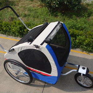 <span class=keywords><strong>Remorque</strong></span> de bicyclette et jogger et poussette, à trois roues, pivotante à l'<span class=keywords><strong>avant</strong></span>, 2 en 1, de très grande taille, collection 10306 - Product Image 1