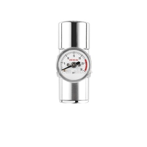 Mini-régulateur de pression CO2 avec manomètre pour système de fût de bière/café - Product Image 2