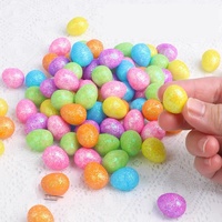 Boule d'oeufs en mousse de polystyrène pour le bricolage Noël ou Pâques Décoration DIY White Craft