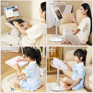 Support de lecture portable en bois pour enfants, réglable en hauteur et en angle, support de <span class=keywords><strong>livre</strong></span> de bureau, <span class=keywords><strong>correcteur</strong></span> de posture assise/debout - Product Image 1
