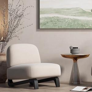 Nouveau <span class=keywords><strong>Fauteuil</strong></span> Scandinave en Bois Massif 2026 – Chaise Longue Best-Seller avec Revêtement en Velours et <span class=keywords><strong>Mousse</strong></span> à Mémoire <span class=keywords><strong>de</strong></span> Forme <span class=keywords><strong>pour</strong></span> Salons - Product Image 1