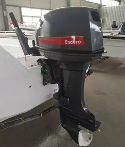 เครื่องยนต์ทางทะเล 2 จังหวะ 40hp คุณภาพสูงสําหรับเรือขายร้อน