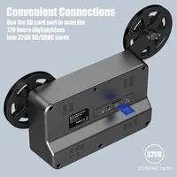 CONVERTIDOR DE PELÍCULA A DIGITAL DE 8MM, ESCÁNER DE PELÍCULA DE ROLLO A ROLLO