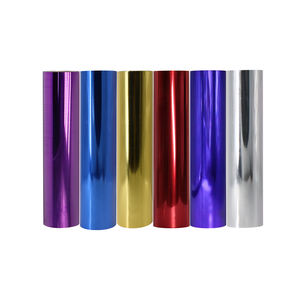 Vinile Termotrasferibile Metallizzato (HTV) YuanFan in PU, Pellicola per Alte Temperature, 22 Colori per Tessuti in Cotone, Campione Gratuito, MOQ 1 - Product Image 5