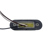 Feux latéraux étanches à 4 LED 12V Haute luminosité avec lampe d'avertissement de dégagement à LED pour camion remorque poids lourd