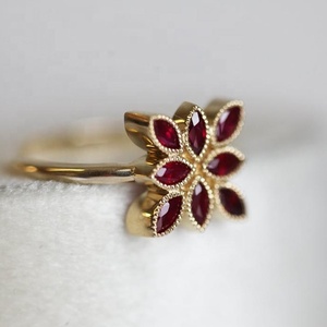 Nhẫn Đá Đa Hồng Ngọc Hình Mắt Bạc Chính Hãng LYR0768 - Product Image 3