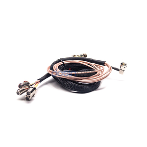 Cable coaxial de conector macho a hembra tipo F Cable de extensión RG179 de 75 ohmios - Product Image 3