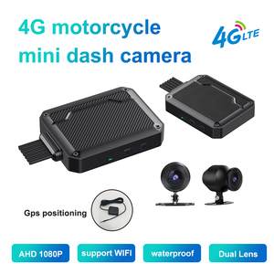 Máy ảnh xe máy chống nước 4G điều khiển từ xa 1080P Dash Cam xe máy lái xe ghi âm fellt quản lý - Product Image 3