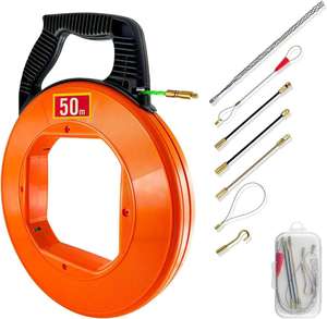 Tire-fil ETL WP-30 en <span class=keywords><strong>fibre</strong></span> <span class=keywords><strong>de</strong></span> <span class=keywords><strong>verre</strong></span>, acier et nylon, 30m, 45m, 60m - Product Image 1