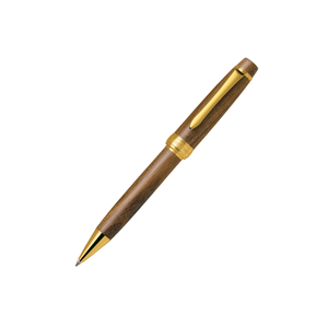 BKV-45SR Lápiz Mecánico de 1.0mm con Mecanismo de Giro, Cuerpo de Laca de Lujo con Detalles Dorados, Bolígrafo Premium para Negocios, Personalizable BKV-2MK Natural - Product Image 3