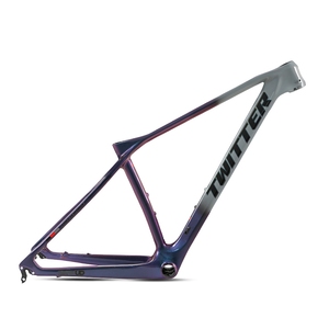 Twitter-Cuadro <span class=keywords><strong>de</strong></span> bicicleta <span class=keywords><strong>de</strong></span> montaña PREDATOR, 29er, cromado, <span class=keywords><strong>de</strong></span> carbono - Product Image 5