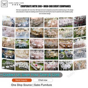 Sedia Chiavari Bianca in Oro per Banchetti, Matrimoni ed Eventi, Sedie e Tavoli Chiavari Impilabili di Lusso per Hotel e Feste, Vendita all'Ingrosso - Product Image 4