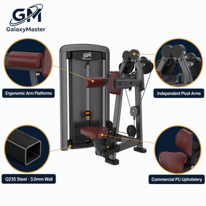 Máquina <span class=keywords><strong>de</strong></span> Gimnasio Comercial para Elevación <span class=keywords><strong>de</strong></span> Hombros y Elevación Lateral, Entrenador <span class=keywords><strong>de</strong></span> Deltoides <span class=keywords><strong>de</strong></span> Alta Resistencia con Estructura <span class=keywords><strong>de</strong></span> Acero Q235 para Entrenamiento <span class=keywords><strong>de</strong></span> Fuerza - Product Image 4