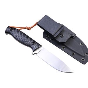 Cuchillo Fijo de Acero Inoxidable HK SS152 8Cr17Mov con Mango G10 Antideslizante, Herramienta Táctica para Caza, Camping y Supervivencia, Personalizable OEM, DIY - Product Image 5