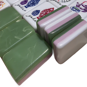 Juego de Mahjong Americano Portátil Ecológico Personalizado con Brillo, Moderno y Lujoso, 166 Fichas de Acrílico, Tablero con Joker Grabado, Juegos de Mesa - Product Image 6