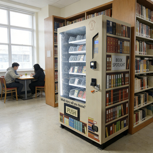 Distributeur automatique de livres scolaires VENDLIFE AI pour bibliothèques et écoles, distributeur de livres et cahiers scolaires à vendre - Product Image 4