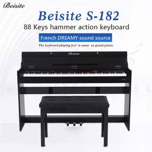 Popolare Pianoforte Digitale con 88 Tasti Standard Touch, 128 Ritmi, Altoparlanti da 10W e Funzioni per l'Educazione <span class=keywords><strong>Musicale</strong></span> - Product Image 2