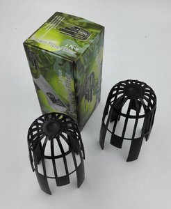 2 Packs de couvercles de drain de gouttière de toit de tuyau de descente filtres de protection de sortie de ballon protecteur de feuilles d'arrêt de blocage de mousse de débris - Product Image 5