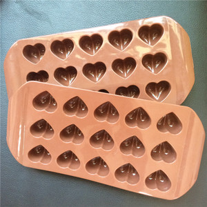 Moule en silicone pour chocolat, qualité alimentaire, écologique, facile à démouler, moules de Noël DIY, décoration de gâteaux, outils pour <span class=keywords><strong>fondant</strong></span>, bonbons - Product Image 2