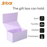 Jinbar Custom Logo pelle di serpente Design scatole di imballaggio in lamina d'oro stampato bombole regalo per candele abbigliamento imballaggio cartone