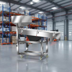 PP Gıda Sınıfı Titreşimli Elek Destekleyen Enjeksiyon Kalıplama Makinesi Yardımcı Makine Toz Geçirmez Elek Eşitleme Ekipmanı Granülatör - Product Image 5