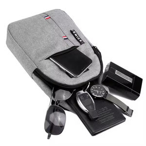 <b>Men</b> Shoulder <b>Bags</b> Nylon <b>Waist</b> Packs Sling <b>Bag</b> Crossbody Outdoor Sport Shoulder Chest Daily Picnic Canvas Messenger <b>Bags</b> - Product Image 4