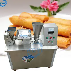 Automatische knödel frühlingsrolle roller maschine samosa, der maschine für home