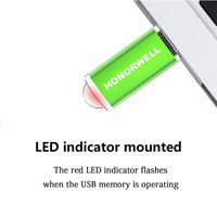 Clé USB en vrac pas chère 2.0 1 Go 2 Go 4 Go 8 Go Mini clé USB en plastique colorée 16 Go 32 Go 64 Go Logo personnalisé gratuit