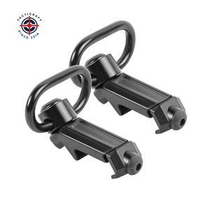 Soportes Tácticos para Correa de 20 mm para Caza, Rotación de 360 Grados, Anillo Giratorio para Correa con Botón de Liberación Rápida - Product Image 1