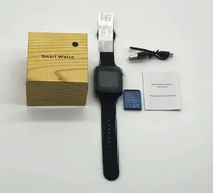 Podómetro Cámara A1 reloj inteligente Pantalla táctil Soporte universal SIM TF Ranura para tarjeta A1 reloj inteligente para teléfonos