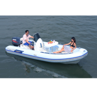 Nouveau design, mini-bateau pneumatique pour 9 personnes avec moteur hors-bord1
