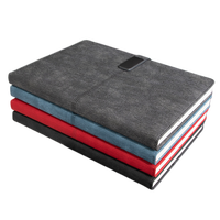 Carnet de travail et de réunions à couverture rigide, carnet de bureau professionnel avec impression de logo personnalisé, carnet A5 avec fermeture magnétique