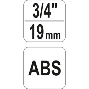 Connecteur de tuyau d'irrigation à connexion rapide FLO 3/4 pouces pour systèmes d'arrosage de jardin - Product Image 3