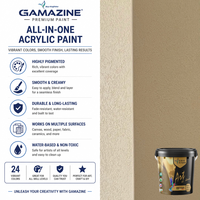 Peinture Gamazine résistante aux rayures, durable, texture pierre, revêtement mural intérieur/extérieur pour couloir, salle et espaces.