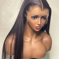 Cheveux vietnamiens bruts perruques sans colle cheveux humains vague naturelle perruques cheveux humains avant de lacet 13x6 13x4 suisse HD perruque frontale en dentelle