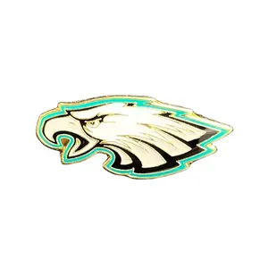 Высококачественные Металлические Значки для спортивной команды Philadelphia Eagles на заказ