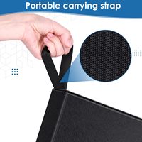 MIO 9 Pocket Top loader Sammelkarten binder für TCG-Kartenspiel-Schwarz