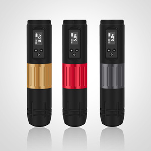 Nuevo Diseño de Pluma de Tatuaje Rotativa Inalámbrica con Pantalla LED, Kit de Máquina de Tatuaje Recargable con Certificación CE para Artistas Profesionales - Product Image 1