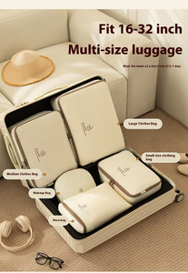 MKW 9019 Ensemble <span class=keywords><strong>de</strong></span> 5 pièces d'organisateurs <span class=keywords><strong>de</strong></span> bagages personnalisés avec logo, ensemble <span class=keywords><strong>de</strong></span> sacs <span class=keywords><strong>de</strong></span> <span class=keywords><strong>voyage</strong></span> pour valises, ensemble <span class=keywords><strong>de</strong></span> cubes <span class=keywords><strong>de</strong></span> rangement pour le <span class=keywords><strong>voyage</strong></span> - Product Image 3