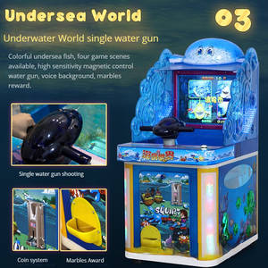 Venta caliente Juego de arcade de tiro con monedas Interacción de doble persona Juegos de HINE para niños - Product Image 5