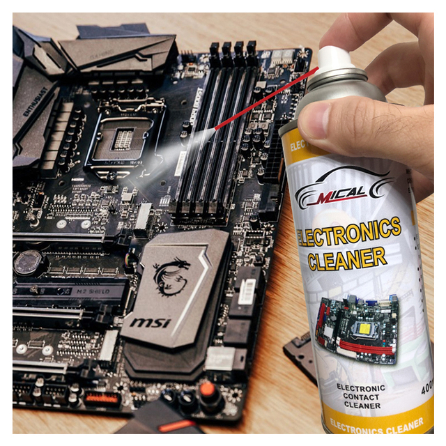 Multi-purpose Mobile Phone Screen Electronic Electrical Aerosol Spray Contact Cleaner Spray for Electronic Product