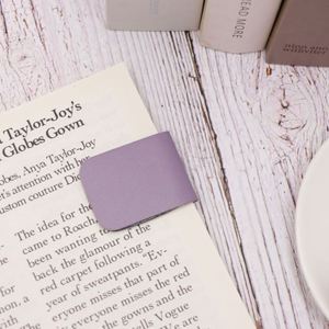 Wholesale Pu Leather Concise Magnetic Textbooks Fashion Notebook Clip Magnet Durable <b>Bookmark</b> <b>Gift</b> for Read Lovers - Product Image 5
