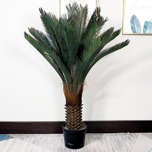 <span class=keywords><strong>Palma</strong></span> Cycas Artificiale Premium per Decorazione Interna ed Esterna, Simulazione Realistica per Hotel e Ambienti Interni ed Esterni - Product Image 3