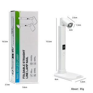 <strong>Portable</strong> Mini <strong>UV</strong> LED Nail <strong>Lamp</strong> with Stand USB Rechargeable Telescopic Handheld Quick Dry Light for Gel Varnish Nail Tip <strong>Curing</strong> - Product Image 5