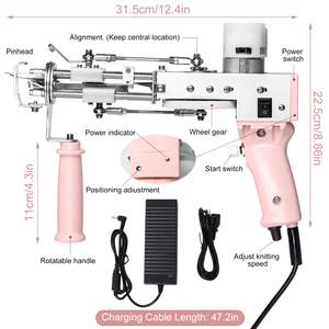 Nouvelle machine pour tapis main tufting pistolet arpet tissage flocage Machine pour la vente en gros - Product Image 3