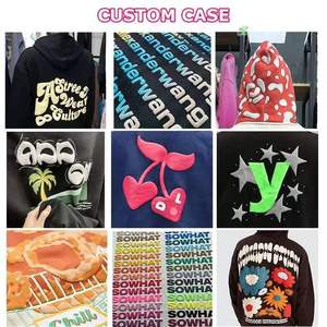 Custom Screen Print logo T-<strong>Shirt</strong> High Quality Blank 100% Cotton Unisex <strong>Pro</strong> <strong>Club</strong> Oversized Streetwear Heavyweight T <strong>Shirt</strong> for Men - Product Image 3