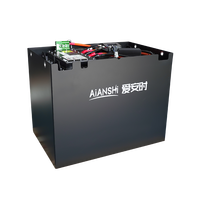 Baterai Forklift Lithium LiFePO4 76.8V 412Ah dengan BMS, Pengganti Aki Timbal Asam 72V untuk Truk Counterbalance Mitsubishi FB30 FB35P9