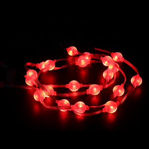 Ngoài trời giáng sinh bóng trang trí <span class=keywords><strong>LED</strong></span> Pixel Lập Bản Đồ bóng Rèm 3D DMX RGB <span class=keywords><strong>LED</strong></span> Pixel bóng chiếu sáng - Product Image 4